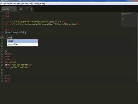 jquery validation part- 1