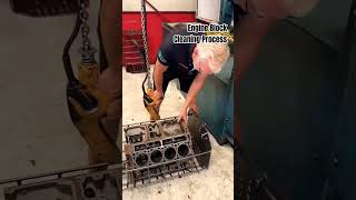 Engine Block Cleaning And Polishing Process