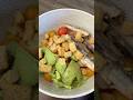 Eat healthy with me. #healthyeating #salad #foodshorts #sardines #weightlossjourney #foodlover