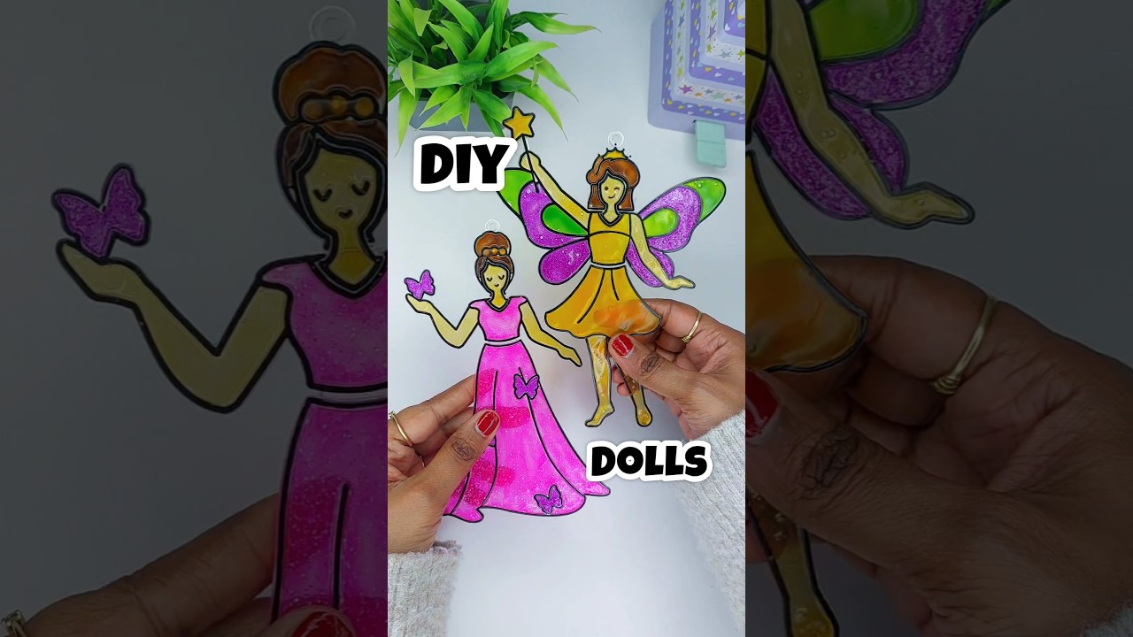 Glass Painting Wali Dolls 