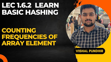 Count frequency of each element in the array