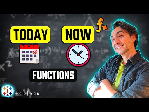 Current Date and Time: TODAY & NOW | #Tableau Course #90