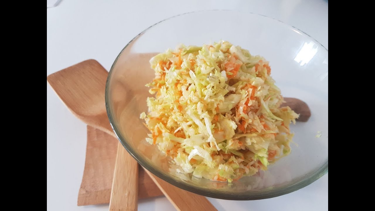 Salata De Varza Si Morcov Youtube