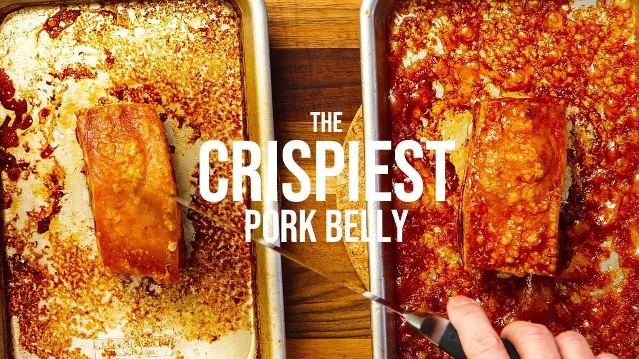 Самая хрустящая свиная грудинка