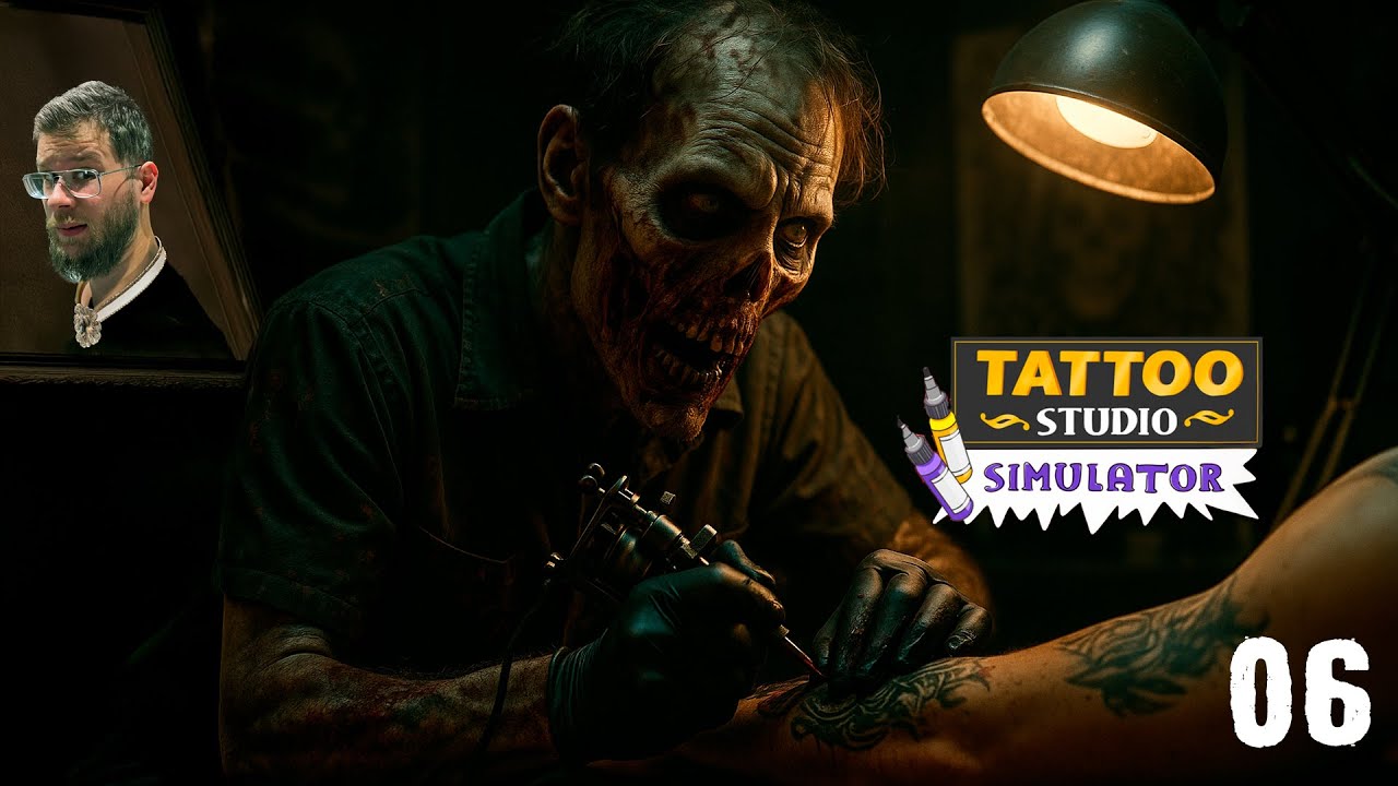ЗОМБИ—ТАТУИРОВКИ В ЧИКАГО | TATTOO STUDIO SIMULATOR | УРОВЕНЬ СЛОЖНОСТИ: ТРУДНО | 06 СЕРИЯ