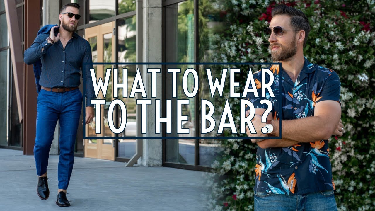 6 Outfits to Wear For a Night Out || Bar Lookbook 2019 || Men's Fashion ...