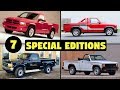 7 Camionnettes Dodge Dakota En édition Spéciale Et Limitée RARE mp3