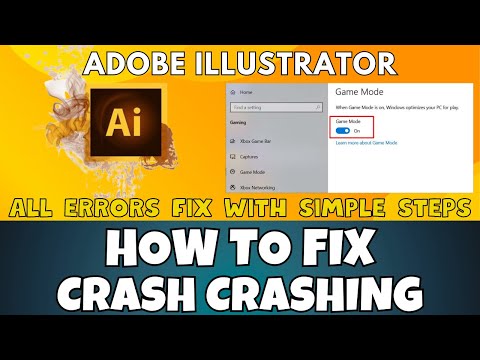 How to Fix Adobe Illustrator Crashing Issue  ✅ (2023) 100% Working Method