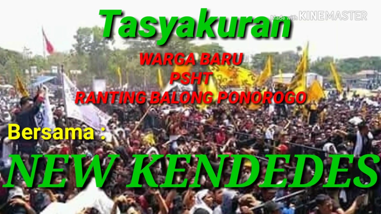 NEW KENDEDES || TASYAKURAN WARGA BARU PSHT RANTING BALONG PONOROGO