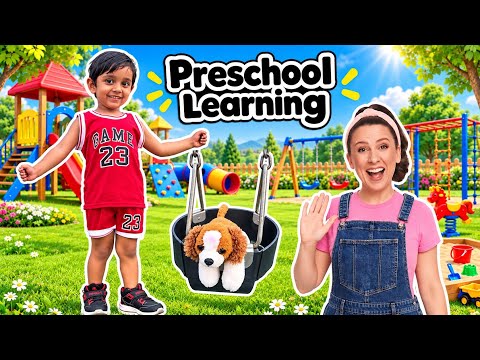 Ms Rachel (inspired) toddler learning | Learning at an Outdoor Playground #msrachel #toddlerlearning