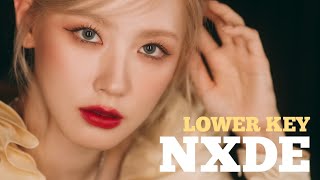 [KARAOKE] Nxde - (G)IDLE (Lower Key) | Forever YOUNG