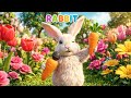 R for Rabbit 🐰 | The Dancing Disco Rabbit! | Funny 3D Alphabet for Kids