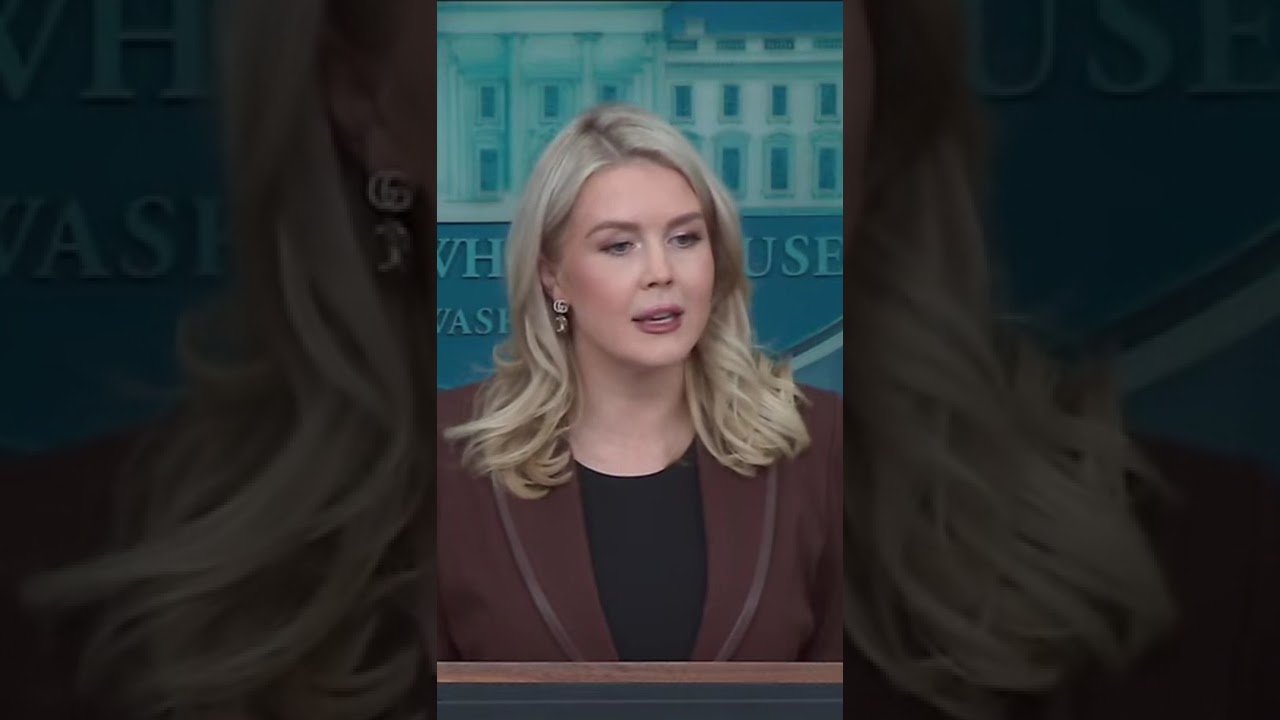 Karoline Leavitt Asked Point Blank If President Trump Will Pardon Ghislaine Maxwell