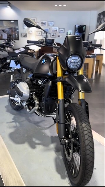 BMW R12 GS NIGHT BLACK MATTE - YouTube