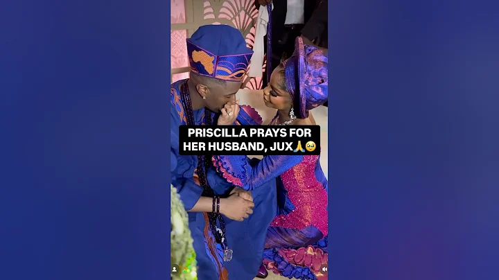 Priscilla Prays for Juma Jux 🥹😍 #jp2025 #jux #nigerianwedding #celebritynews