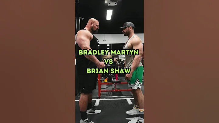 Bradley Thinks He Can Take Brian Shaw #shorts #bodybuilding