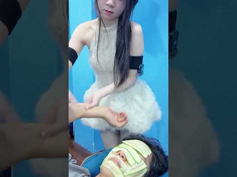 [ASMR] Temple Press Relief + こめかみマッサージ / Tekanan Pelipis Menenangkan feat. Windy NJ Barbershop
