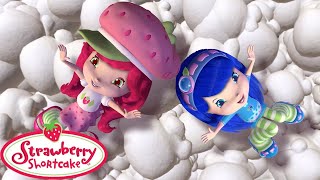 making giant pop corn strawberry shortcake cartoons for kids wildbrain kids