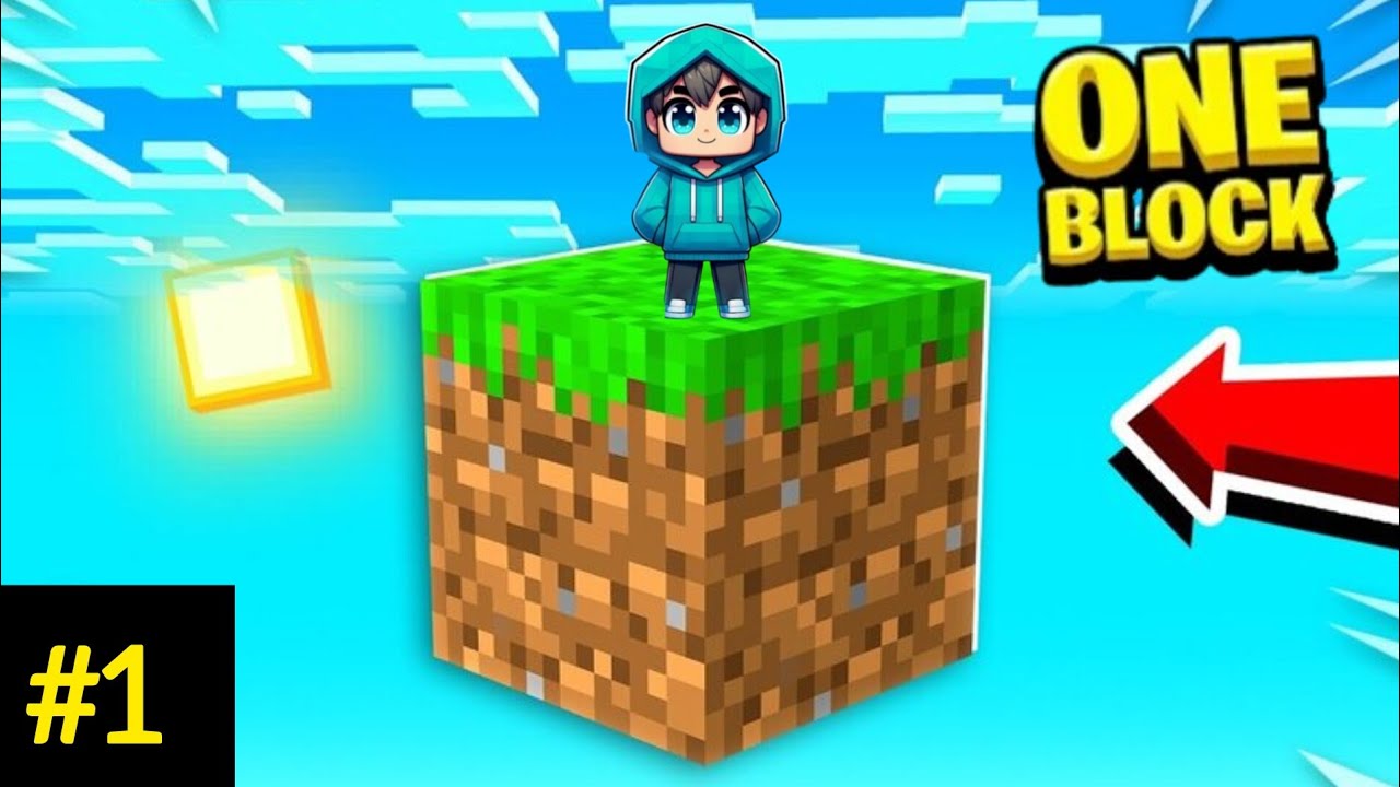 STARTING A NEW MINECRAFT ONE BLOCK SERIES #1 - YouTube