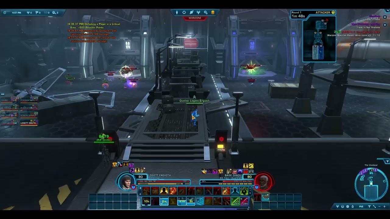 Star Wars™  The Old Republic™ 10/24/25 PVP Warzone: 2,000,000 damage and still low scoring