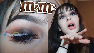 M&M INSPIRED EYESHADOW TUTORIAL