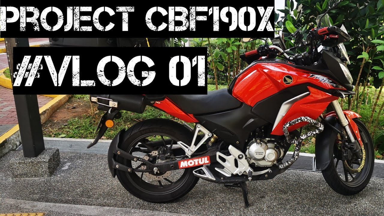 Project Cbf190x Fighthawk Part 1 Sg Motovlog Youtube
