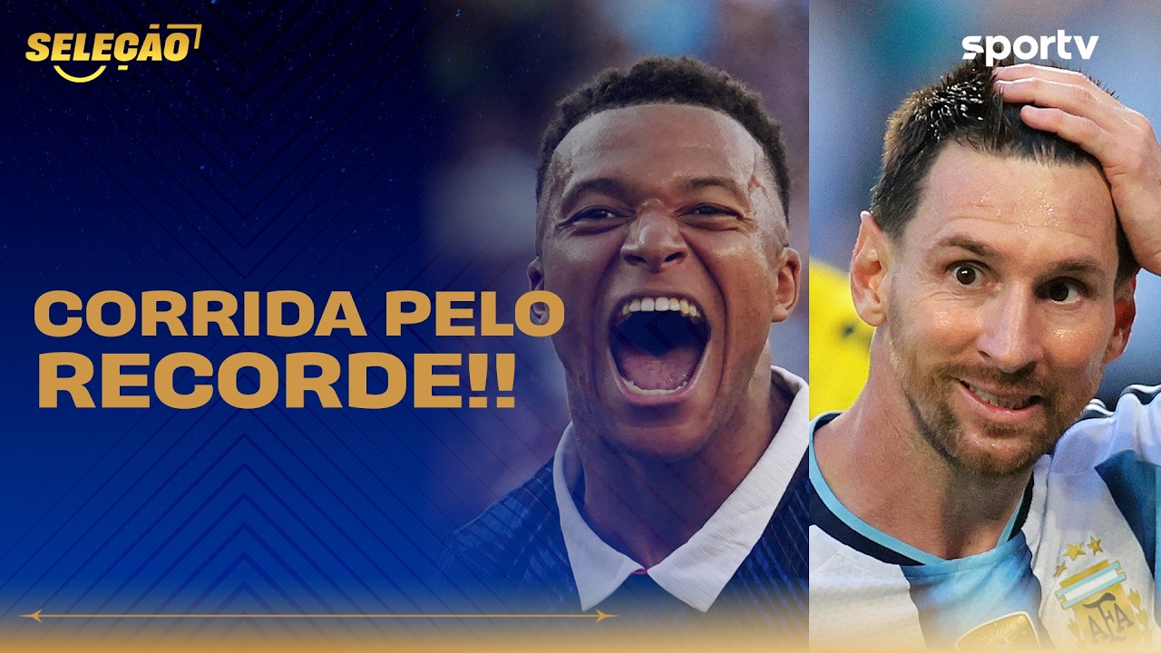 MESSI E MBAPPÉ NA CORRIDA PELO RECORDE!! | Seleção Copa | Copa do Mundo 2026 | sportv