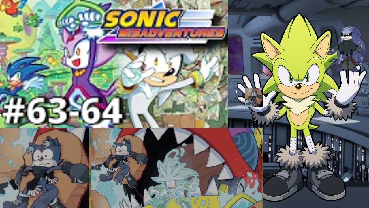 Реакция на 63-й и 64-й выпуски комикса Sonic от IDW.