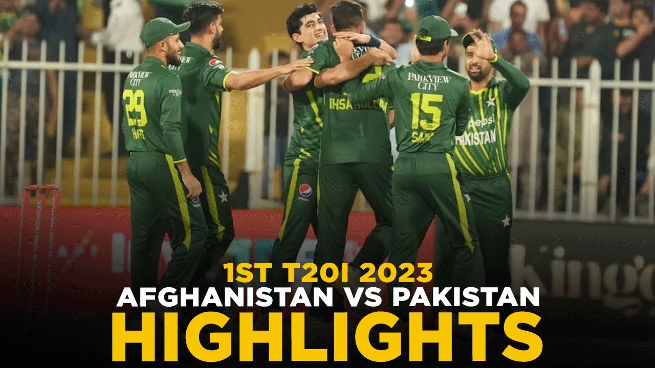 Highlights | Afghanistan vs Pakistan | 1st T20I, 2023 | ACB | Sports Central by DRM
