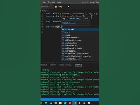 Join arrays in JavaScript #javascript #array #programming # ...