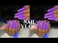 NAIL VLOG || come with me to get my nails done!!