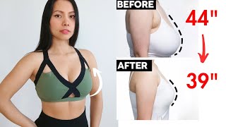 EASY exercises to REDUCE heavy breasts quick, lift sagging, tighten skin for firm perkier shape
