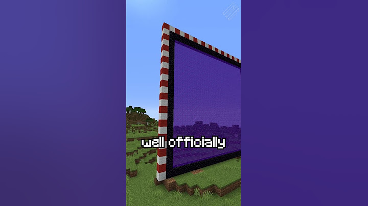 The Biggest Nether Portal in Minecraft