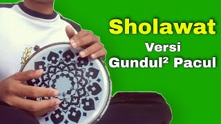 Sholawat Versi Gundul gundul pacul || Cover tumbuk Di marawis