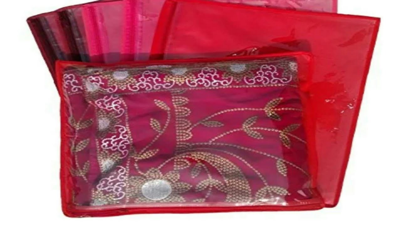 Ankit International Presents Non Woven Saree Cover Storage Bags For Clothes  Maroon Saree Cover at Rs 32 | Saree Packaging Bag in Jaipur | ID:  24144102273