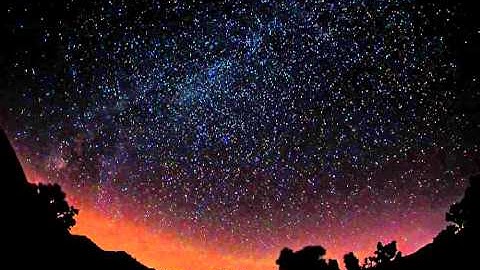 Starry night in Joshua Tree