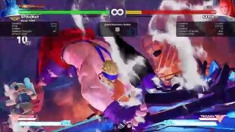 SFV - Alex 731-738 damage dizzy combo