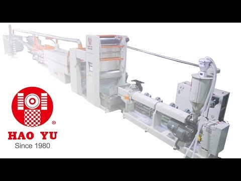 Raffia Tape Stretching Line for PP/HDPE (HY7/SP-90HE)