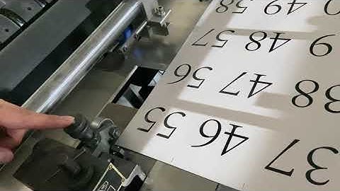 PK54-55 Playing Cards Slitting Machine Installation & Debugging