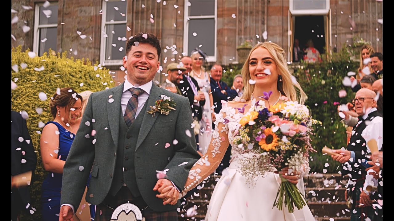 Springkell House Scotland Emma & Gavin’s Glorious Wedding Film // Springkell House, Scotland ...