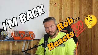 Joe's Back 🤔 Bout time 💯   Rob's 1st.... REACTION 😂😂😂 #afterprisonshow