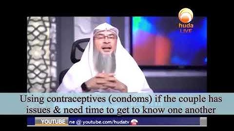 Using Condom as contraceptive & delaying pregnancy until problems are solved - Sheikh Assim Alhakeem
