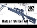 Hatsan Striker AR, обзор, краш-тест, стрельба по мишени, стрельба через "хрон".