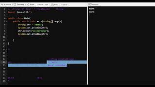 Convert String to StringBuilder and Vice Versa in Java