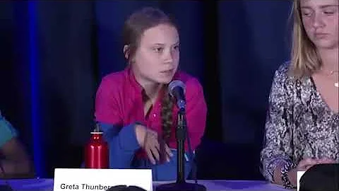 The real Greta Thunberg without her script