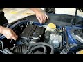 Subaru STI air filter replacement (Blitz)