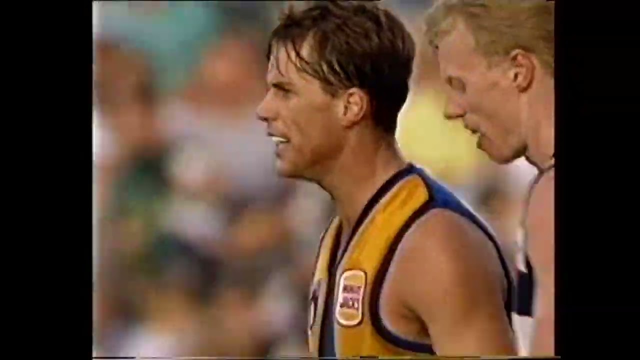 AFL 1993 Geelong vs West Coast Eagles - On This Day!