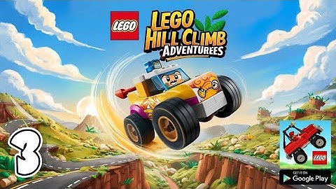 LEGO® Hill Climb Adventures Gameplay Part 3 - Countryside Hill Climber (iOS/Android)