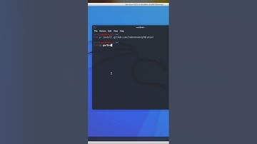 How to install gf in kali Linux #kalilinux #linux #terminal #tomnomnom