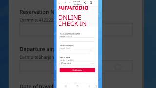 Air Arabia Flight Ticket Pnr Status Check Online